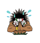 ジャングルに住む青年達（個別スタンプ：22）