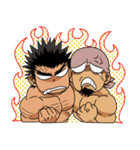 ジャングルに住む青年達（個別スタンプ：23）