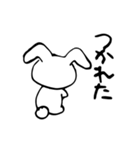 うさぎさんのにちじょう（個別スタンプ：7）