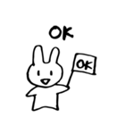 うさぎさんのにちじょう（個別スタンプ：26）