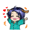 カピバラ系少年まにょたん（個別スタンプ：2）