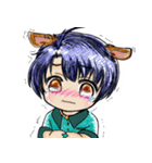 カピバラ系少年まにょたん（個別スタンプ：5）