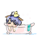 カピバラ系少年まにょたん（個別スタンプ：7）