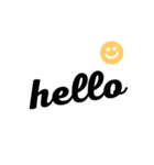シンプル英語 スタンプ（個別スタンプ：2）