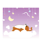 幸せ子犬, ニュン！（個別スタンプ：9）