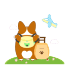 幸せ子犬, ニュン！（個別スタンプ：19）