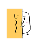 まるっとシロいトリ【日常パック】（個別スタンプ：19）