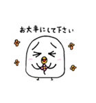 まるっとシロいトリ【日常パック】（個別スタンプ：25）