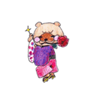 スゴいッ！げたぬきちゃん（個別スタンプ：37）