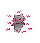 質問！ネコ先生（個別スタンプ：13）