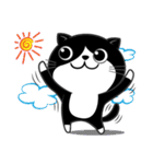 Black and white cat - Mia 3（個別スタンプ：9）