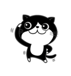 Black and white cat - Mia 3（個別スタンプ：20）