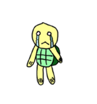 Little Golden turtle's life time（個別スタンプ：9）