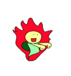 Little Golden turtle's life time（個別スタンプ：17）