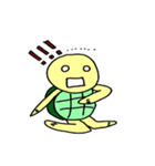 Little Golden turtle's life time（個別スタンプ：27）