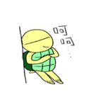 Little Golden turtle's life time（個別スタンプ：28）