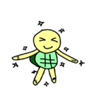Little Golden turtle's life time（個別スタンプ：37）