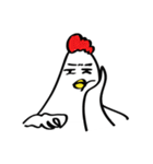 Garbage chicken with his friends（個別スタンプ：21）