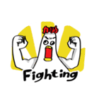 Garbage chicken with his friends（個別スタンプ：24）