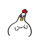 Garbage chicken with his friends（個別スタンプ：35）