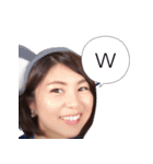 元気なかわいさんのスタンプ（個別スタンプ：1）