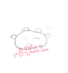 可愛い丸い使者！（個別スタンプ：5）