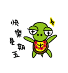Lazy turtle III - just want to say（個別スタンプ：5）