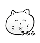 愛想笑いねこ（個別スタンプ：6）