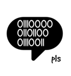 Binary 101010（個別スタンプ：4）