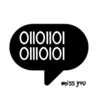 Binary 101010（個別スタンプ：7）