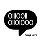 Binary 101010（個別スタンプ：9）