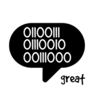 Binary 101010（個別スタンプ：11）