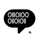 Binary 101010（個別スタンプ：16）