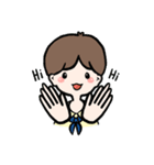 Boy in pink！（個別スタンプ：1）