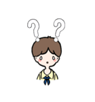 Boy in pink！（個別スタンプ：3）