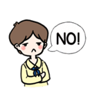 Boy in pink！（個別スタンプ：5）