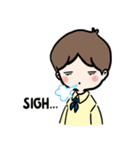 Boy in pink！（個別スタンプ：8）