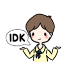 Boy in pink！（個別スタンプ：15）