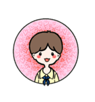 Boy in pink！（個別スタンプ：22）