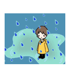 Boy in pink！（個別スタンプ：34）