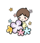 Boy in pink！（個別スタンプ：36）