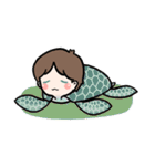 Boy in pink！（個別スタンプ：40）