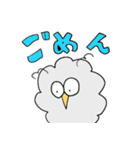 ほこりくんとにわとりくん（個別スタンプ：3）