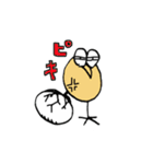 ほこりくんとにわとりくん（個別スタンプ：38）