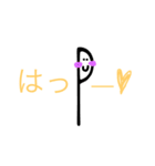 ローマじ絵文字♡（個別スタンプ：16）