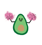 Yimyam Avocado（個別スタンプ：35）