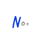 文字❷（個別スタンプ：2）