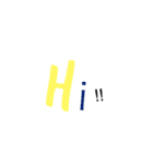 文字❷（個別スタンプ：5）