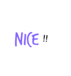 文字❷（個別スタンプ：13）