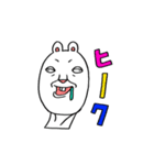 うさぎダンサー バビオ（個別スタンプ：15）